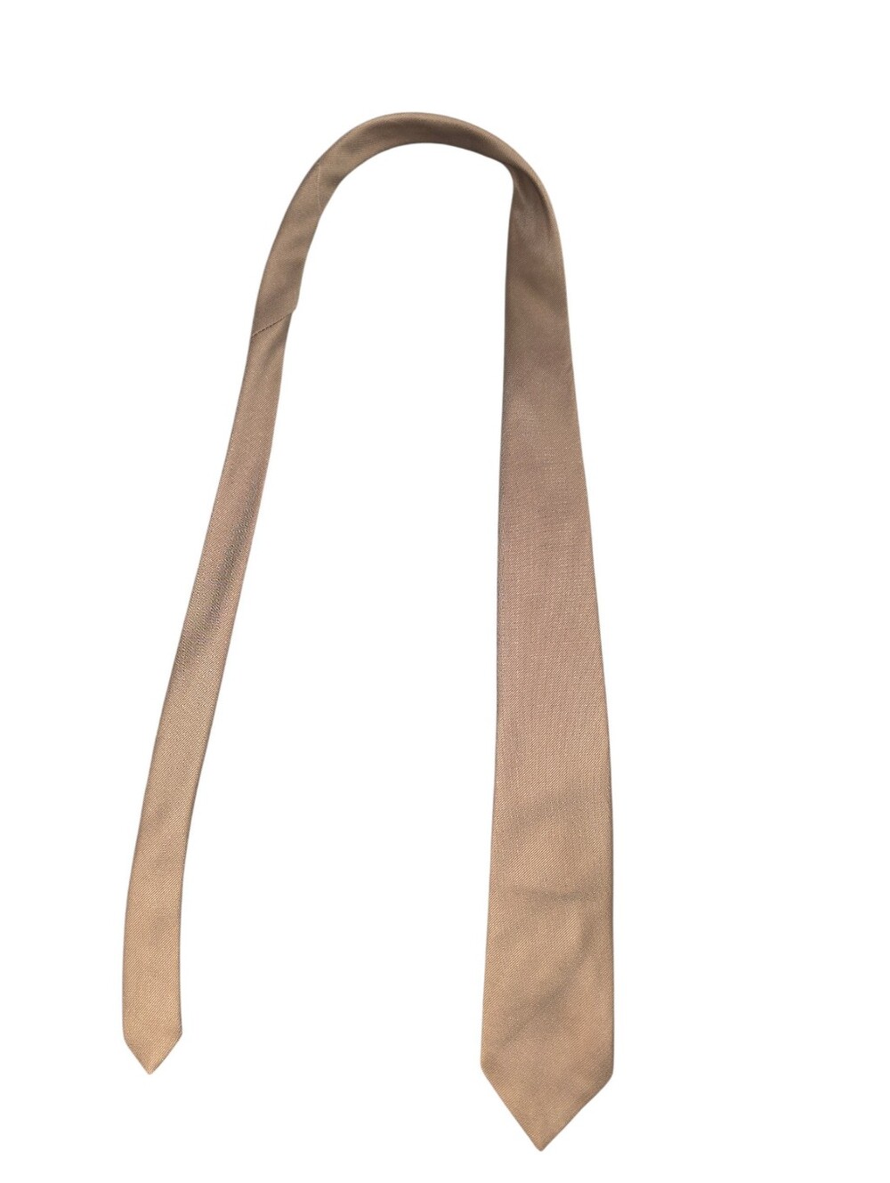 6/8/31. Men's K.E.T.C.H. Solid Tan Necktie
